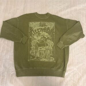 Olive Green Billabong Sweatshirt